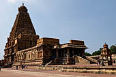 The great Chola temples of Tamil Nadu - The Brihadishwara Temple of Thanjavur. The main temple. 